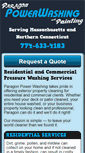 Mobile Screenshot of paragonpowerwashing.com